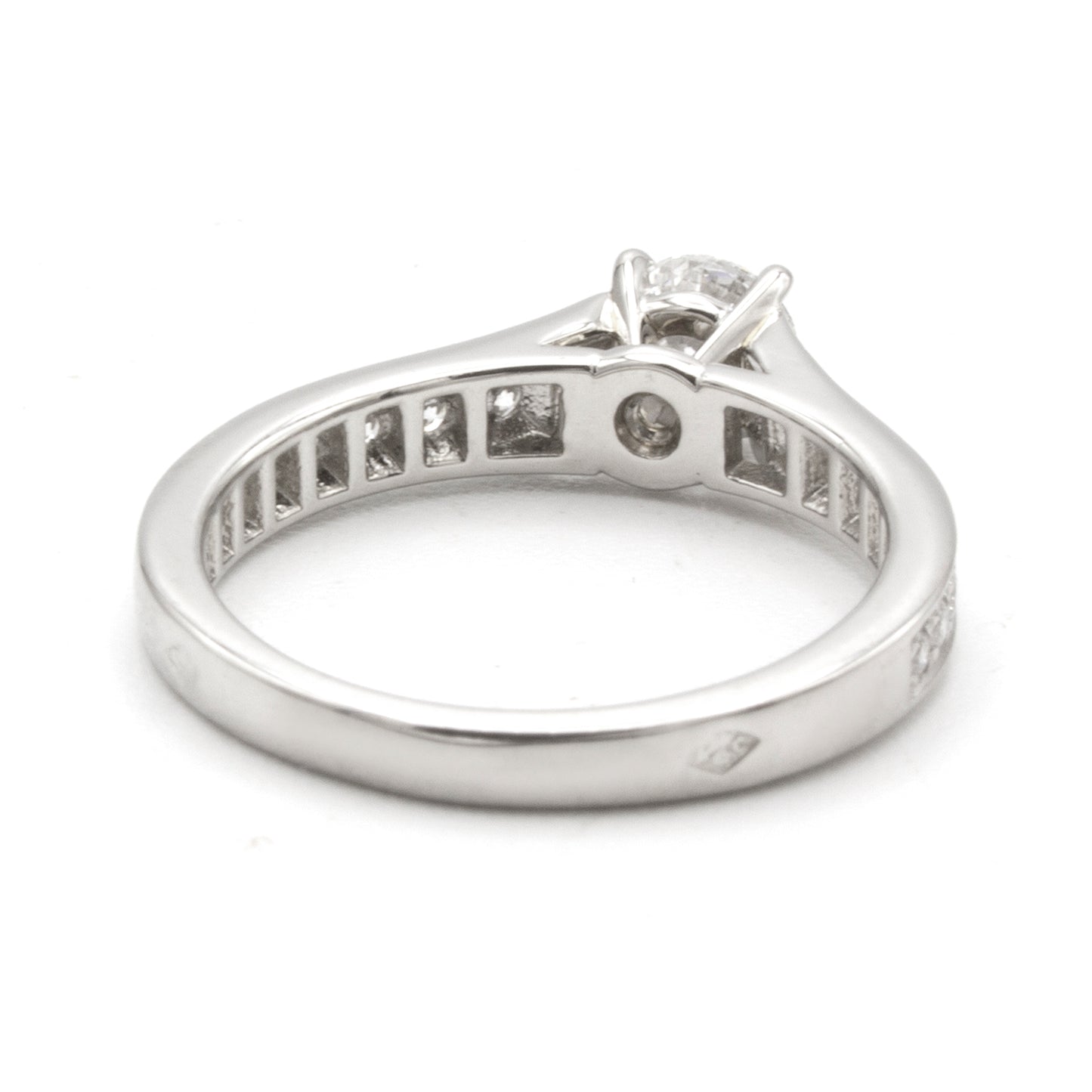 Cartier Solitaire 1895 ring 0,31ct Sz 46