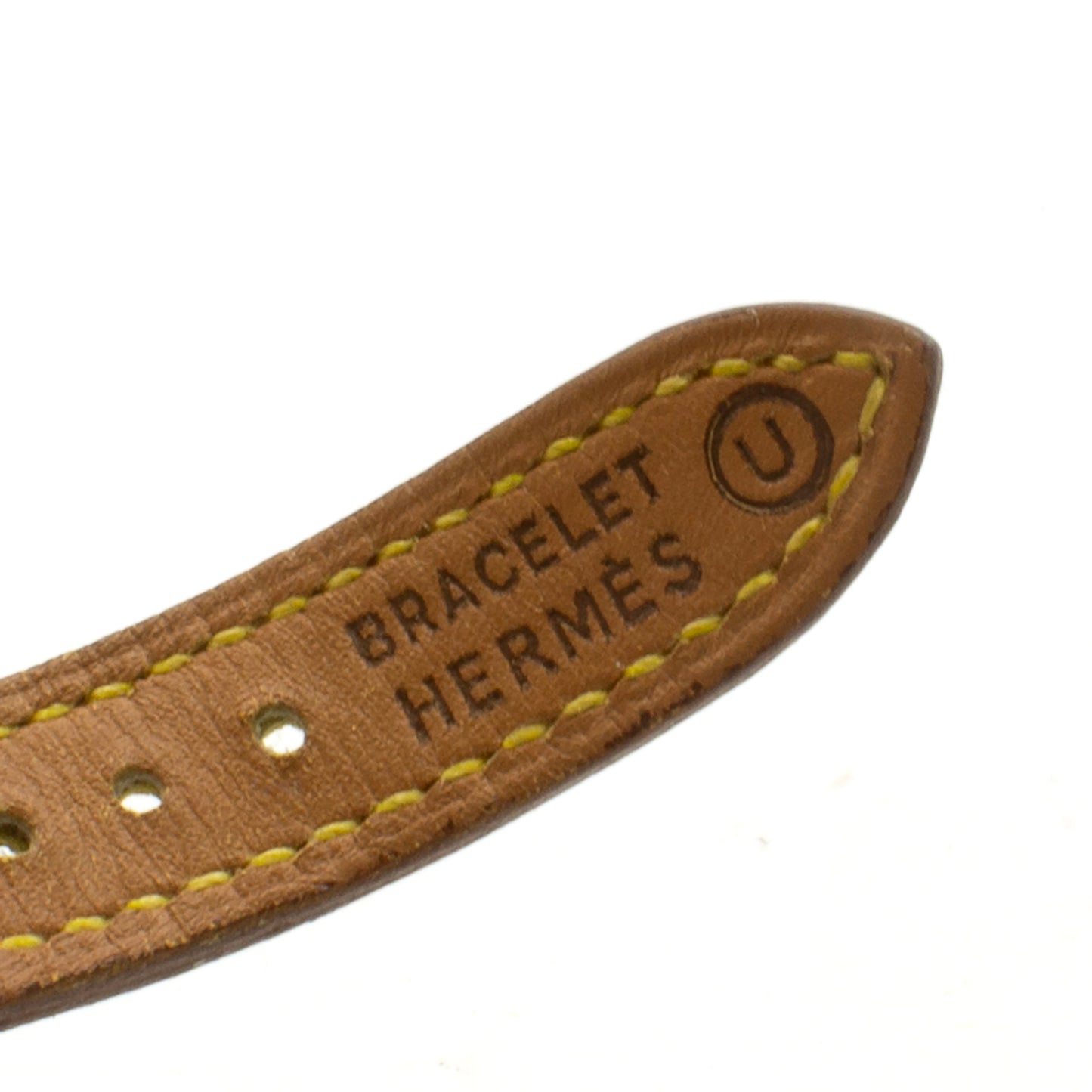 Hermès Kelly Watch Bracelet Epsom Yellow