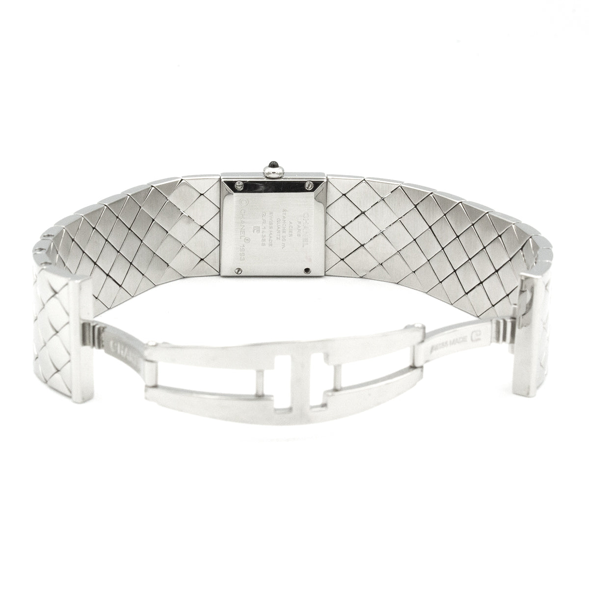 Chanel Matelassée watch steel