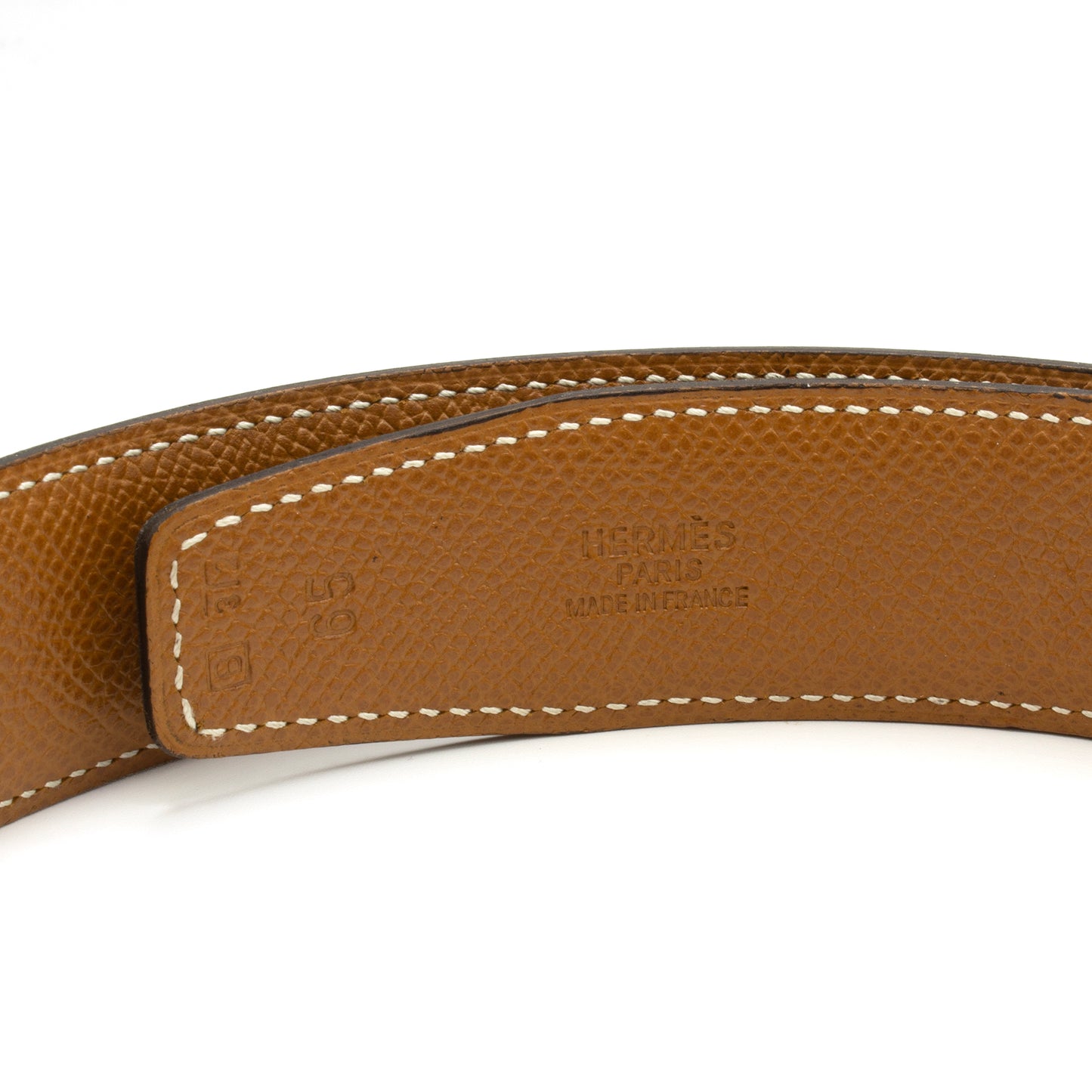 Hermès Black Leather belt