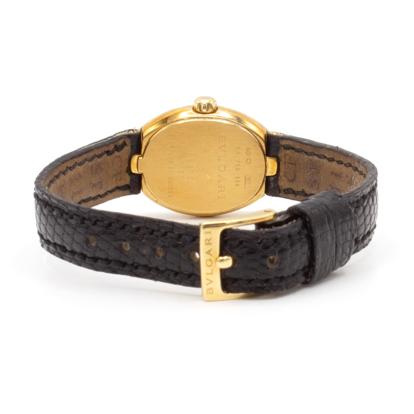 Bulgari Oval 18K watch