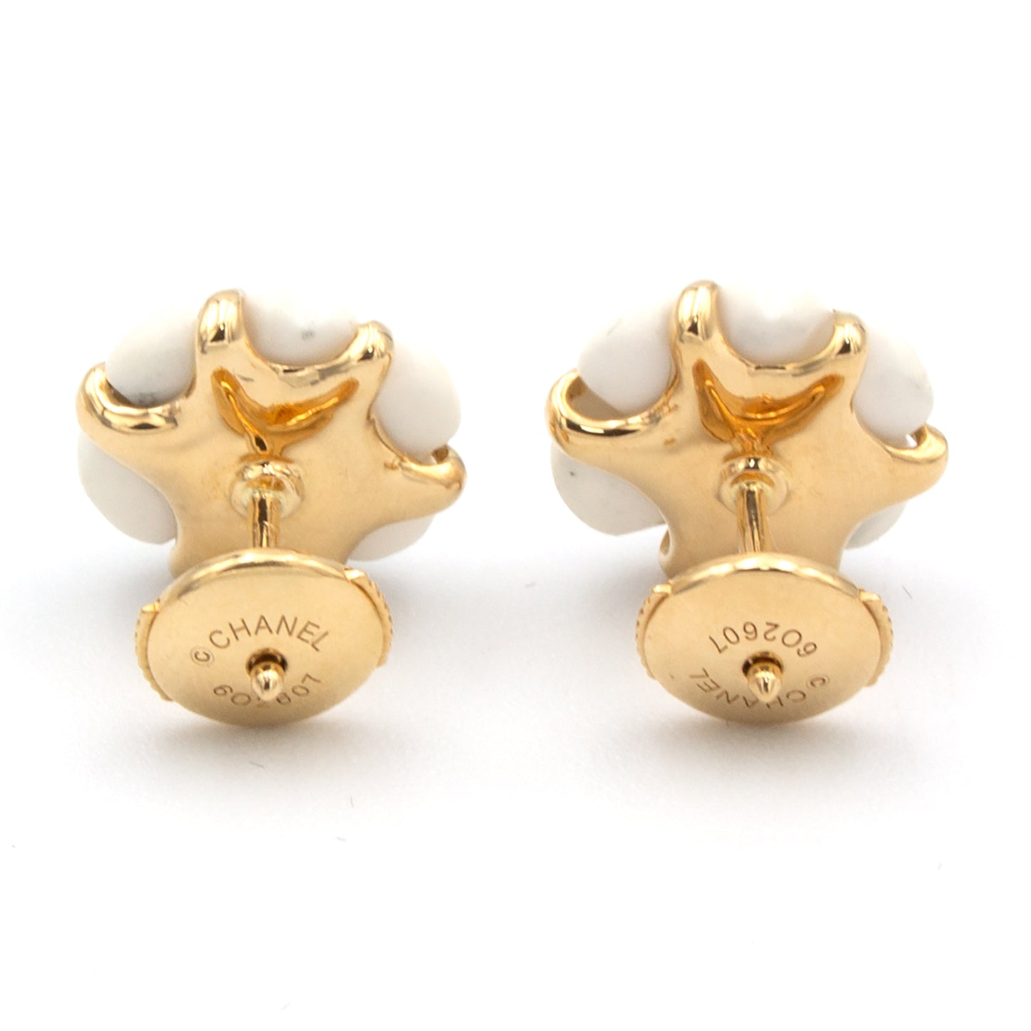 Chanel Camelia earrings