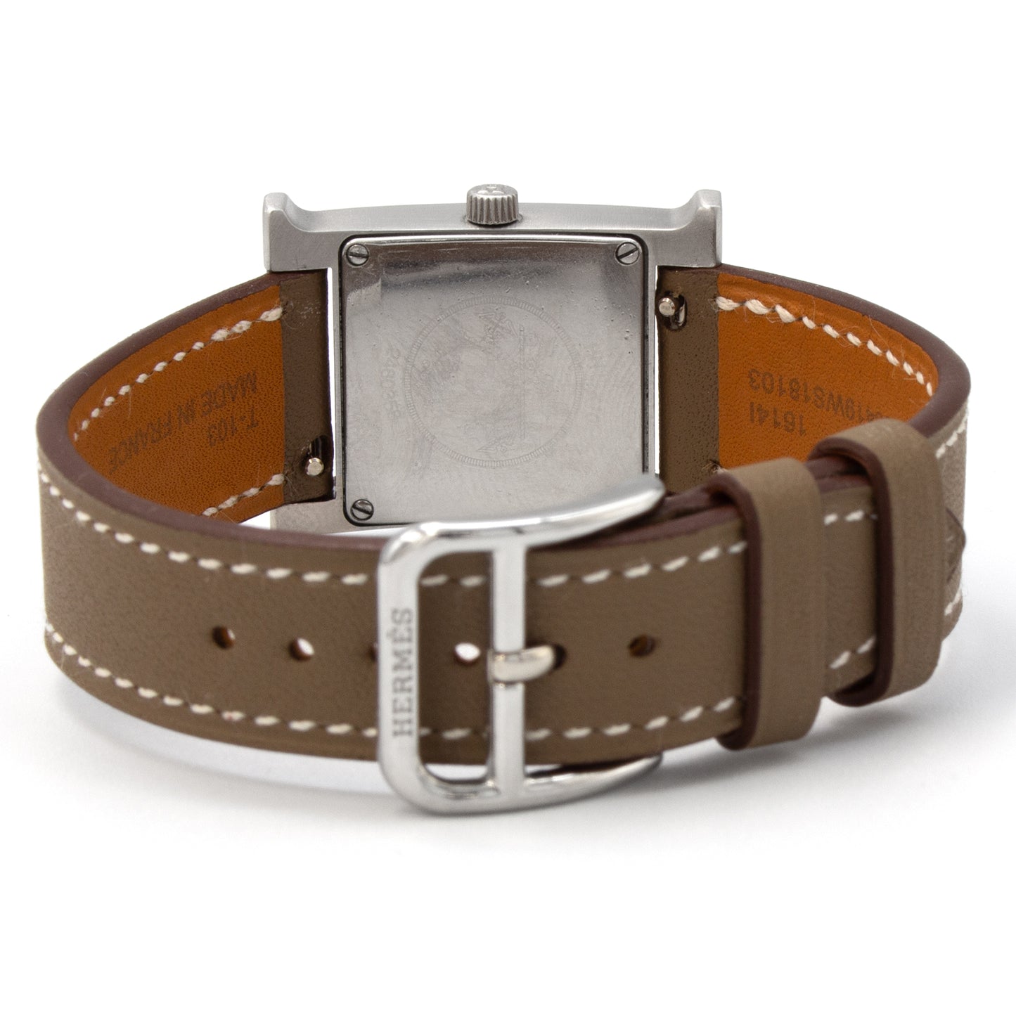 Hermès Heure H HH1.210 diamonds watch