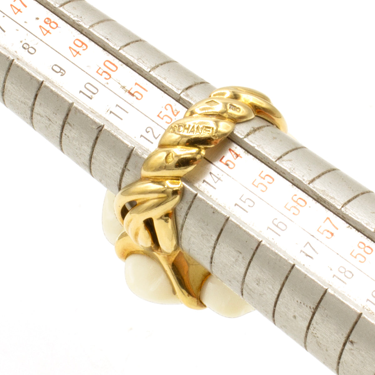 Chanel Camélia ring Size 52,5