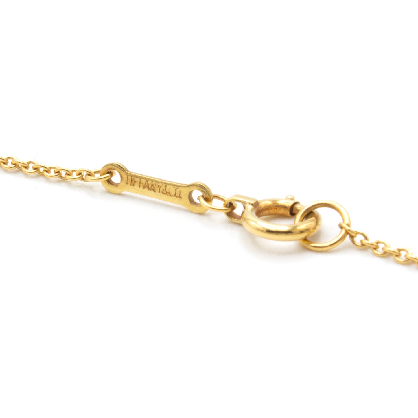 Tiffany & Co Open Heart 18K necklace
