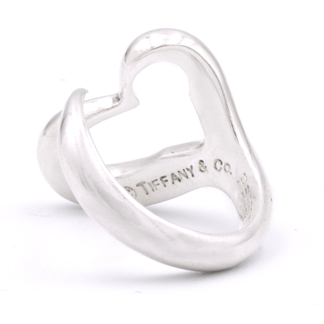 Tiffany & Co Open Heart ring SIZE 50,5
