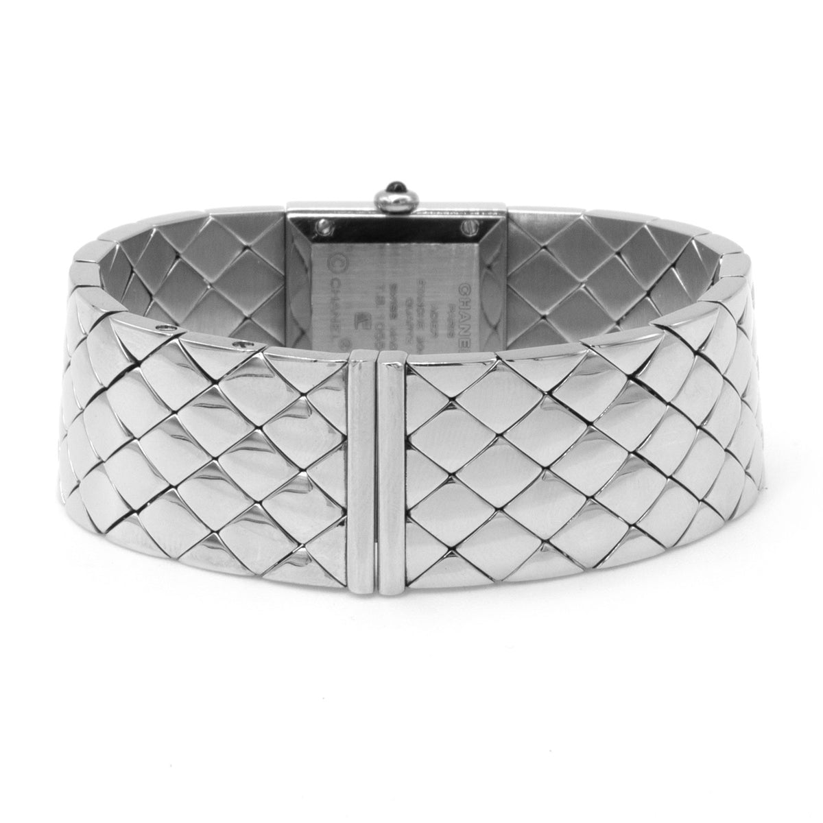 Chanel Matelassée steel watch
