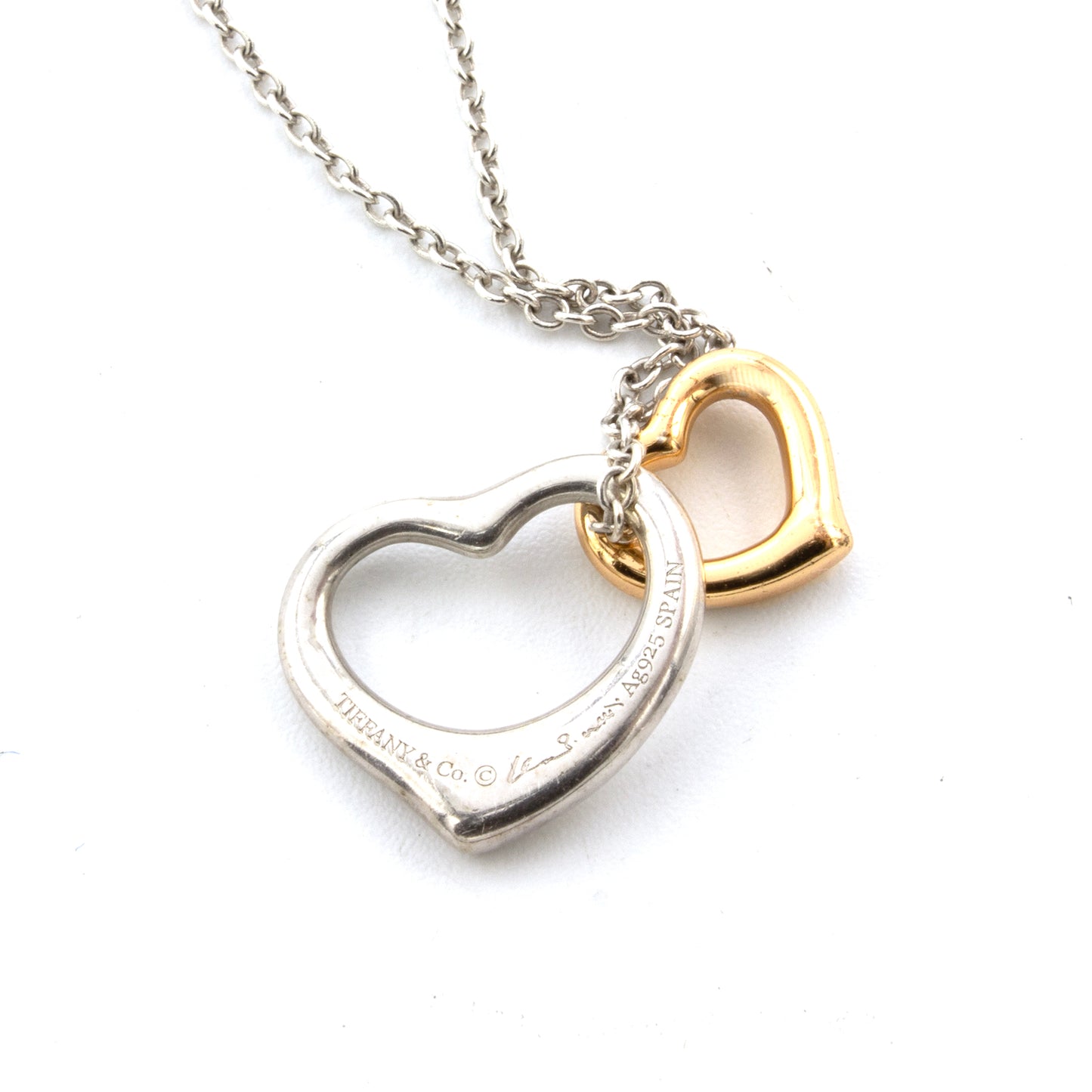 Tiffany & Co Open Heart Elsa Peretti necklace