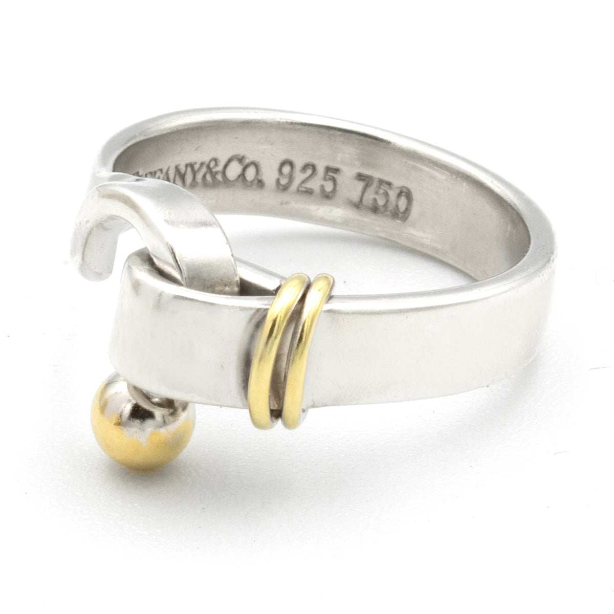 Tiffany & Co Hook & Eye ring SIZE 48,5