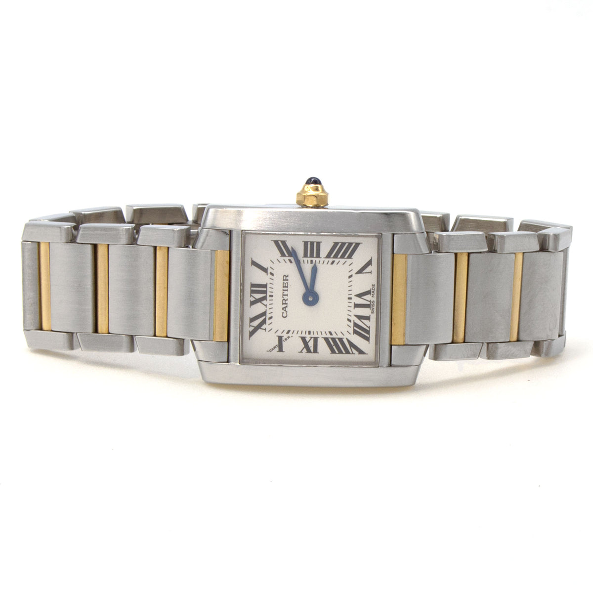 Cartier Tank Française 18k & Stainless Steel watch