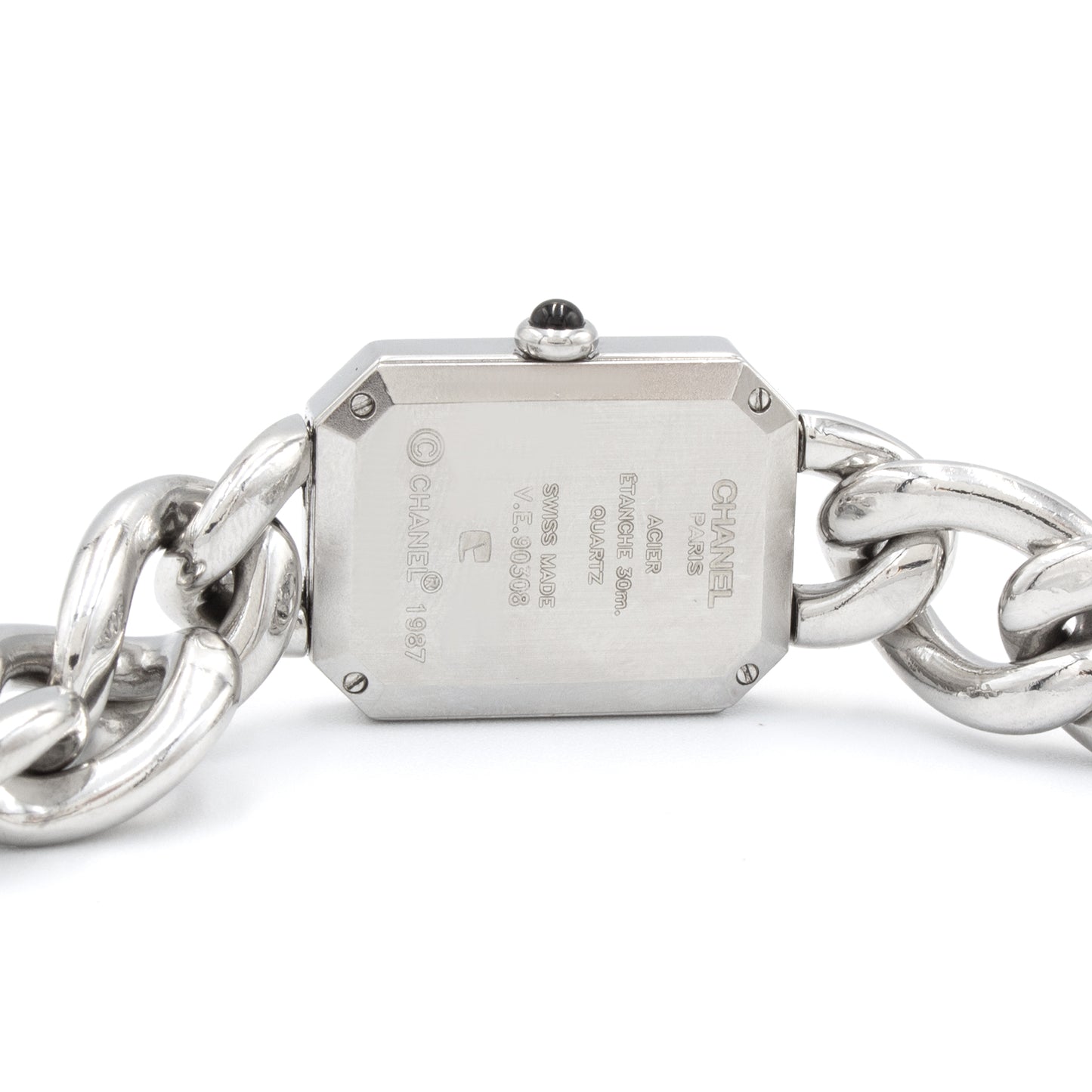 Chanel Premiere Chain Watch Bracelet Size L
