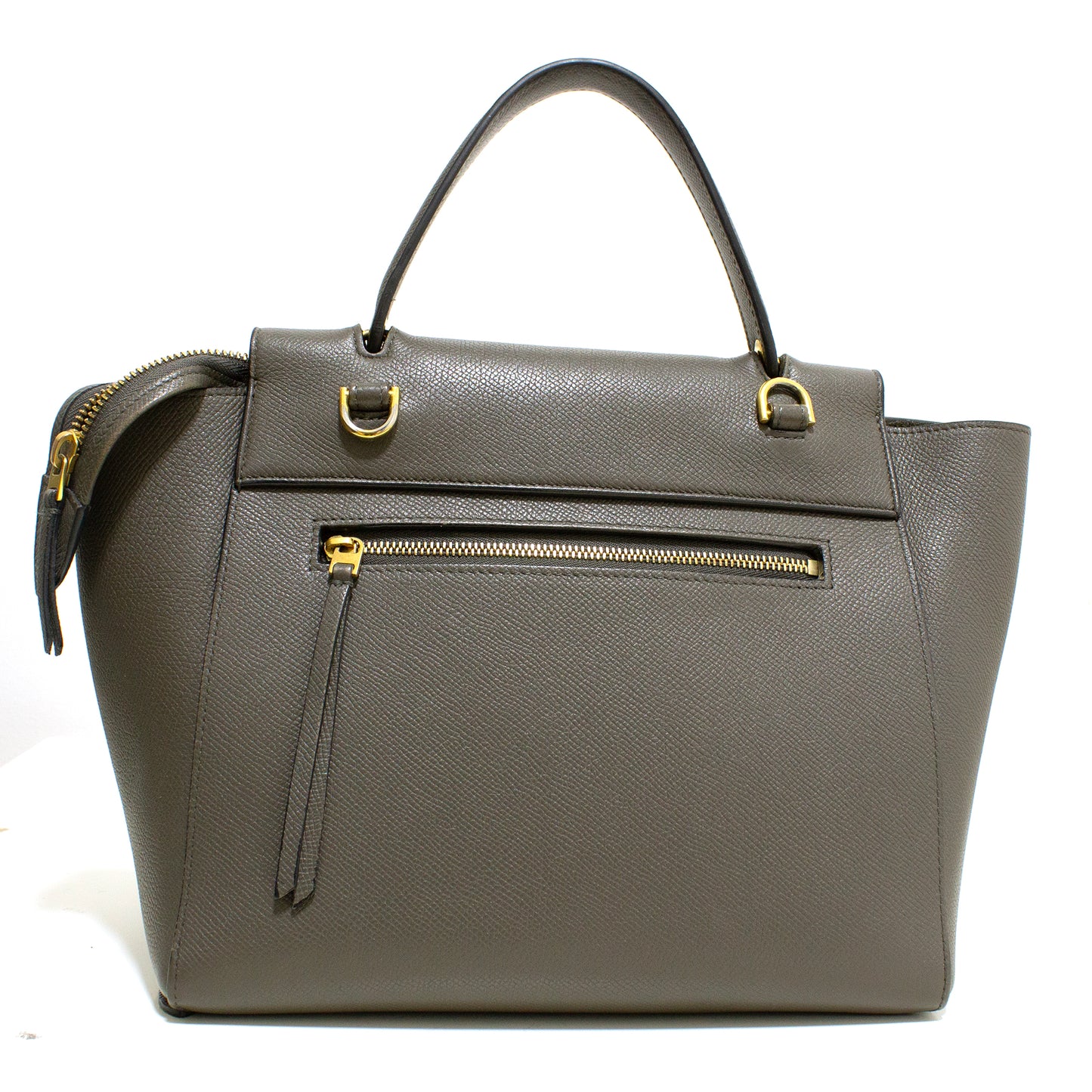 Celine Belt micro grey bag