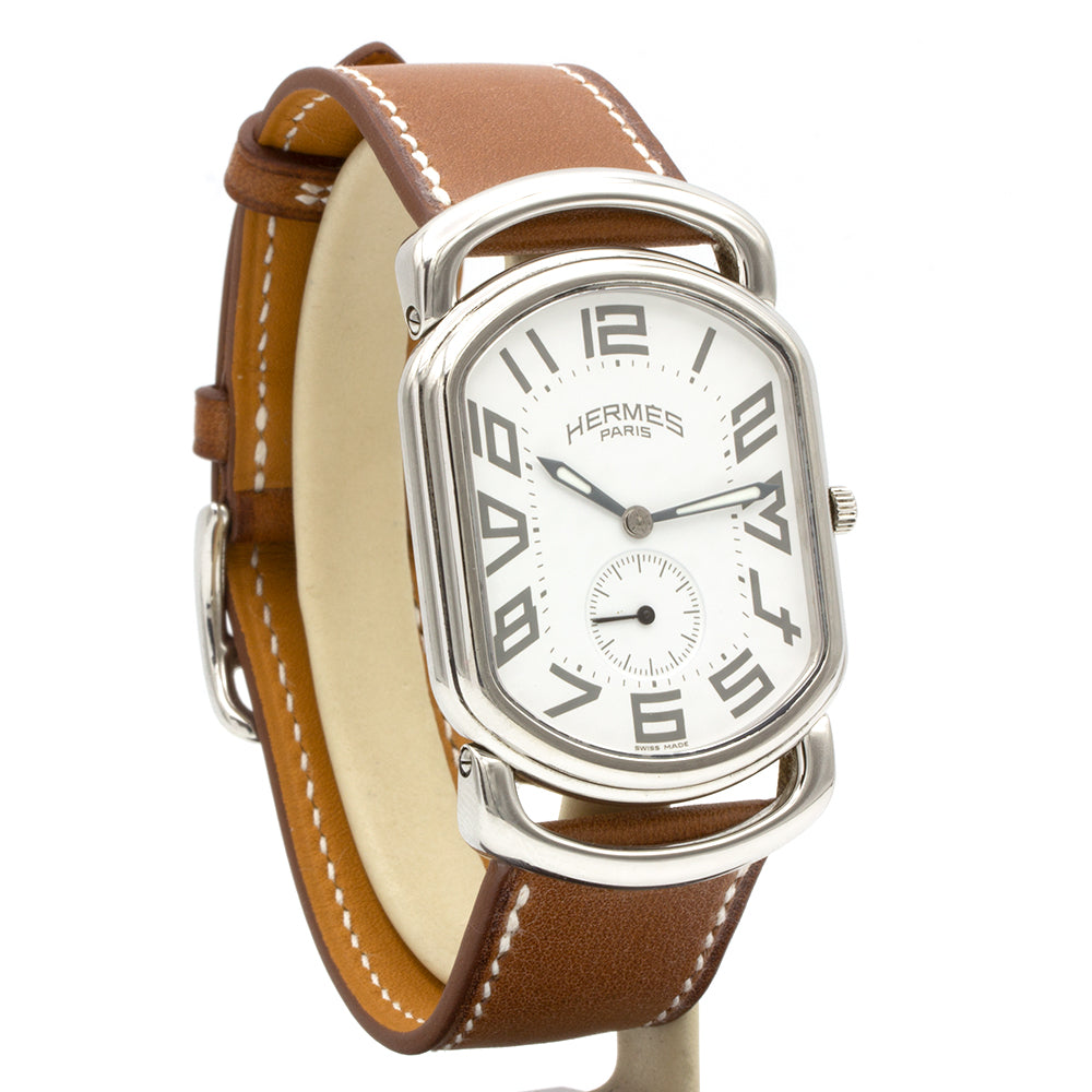 Hermès Rallye RA1.810 watch bracelet barenia