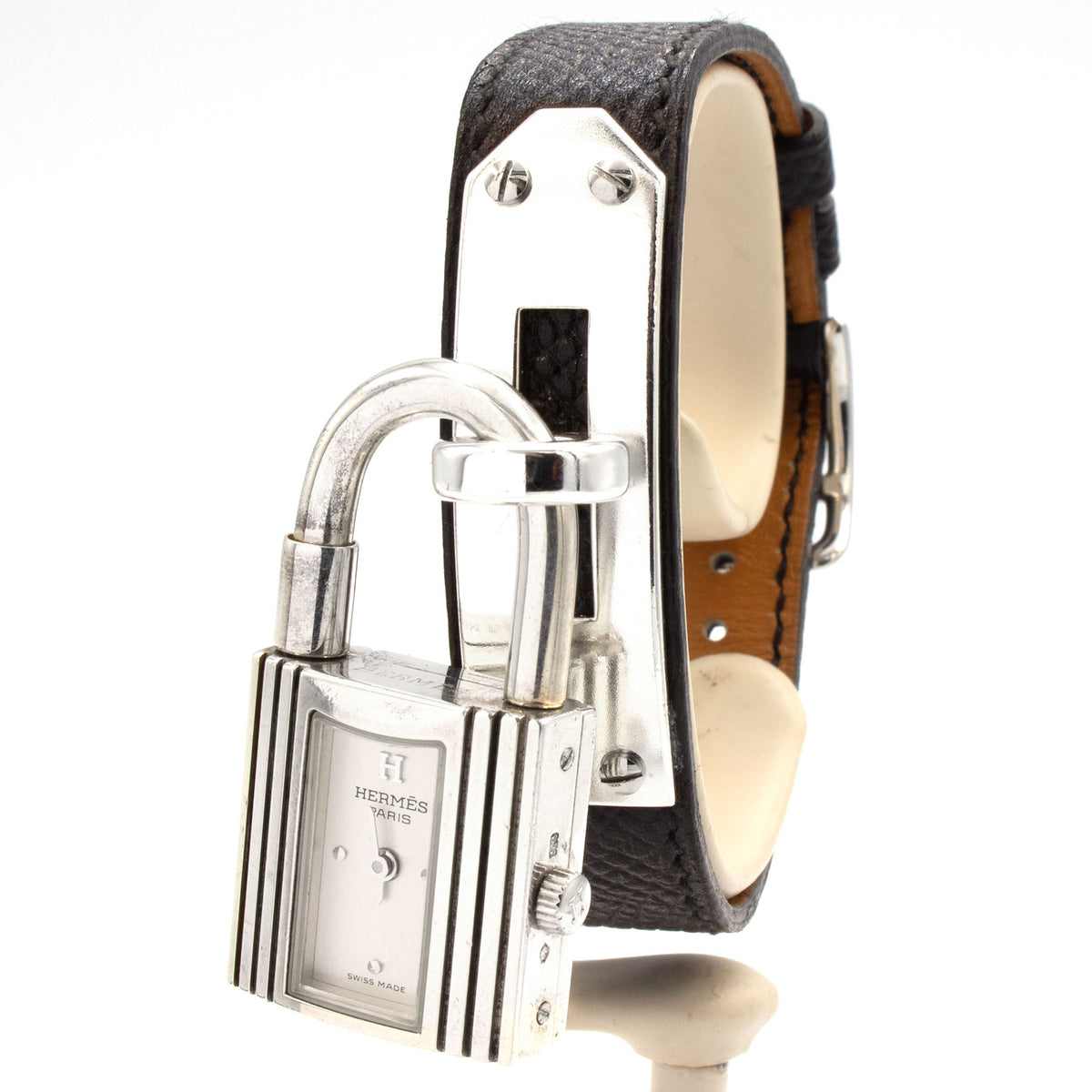 Hermès Kelly argent watch