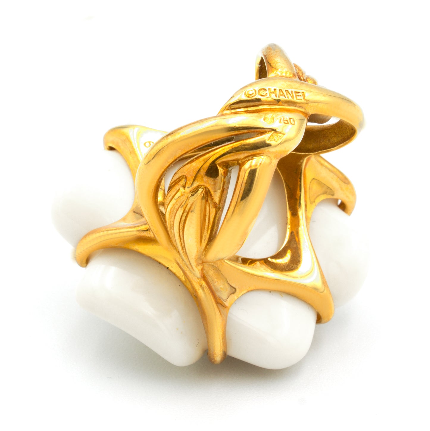Chanel Camélia ring Size 50,5