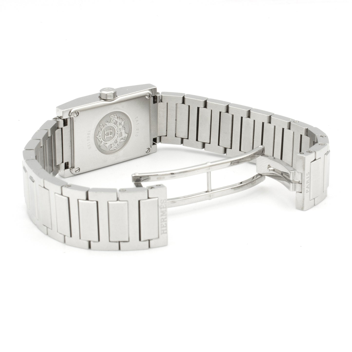 Hermès Tandem TA1.210 steel watch