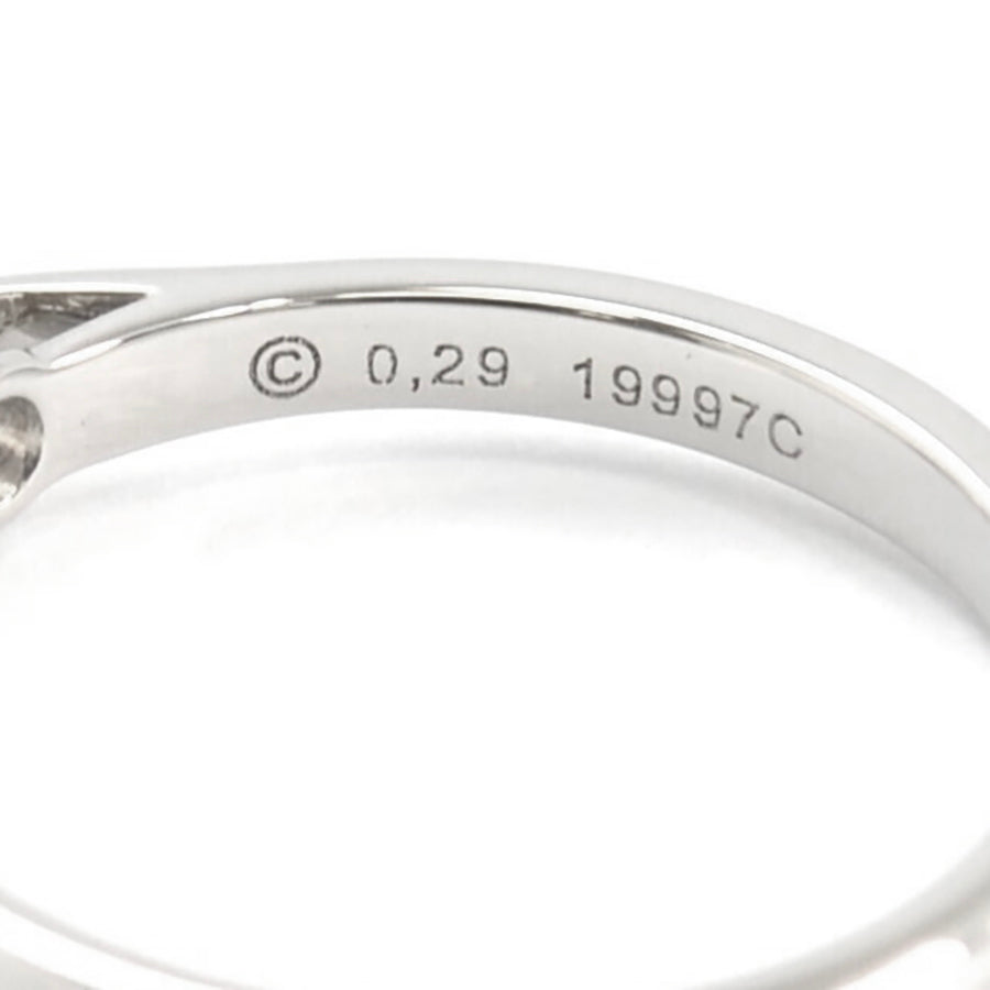 Cartier Solitaire ring 0,29ct Sz 47