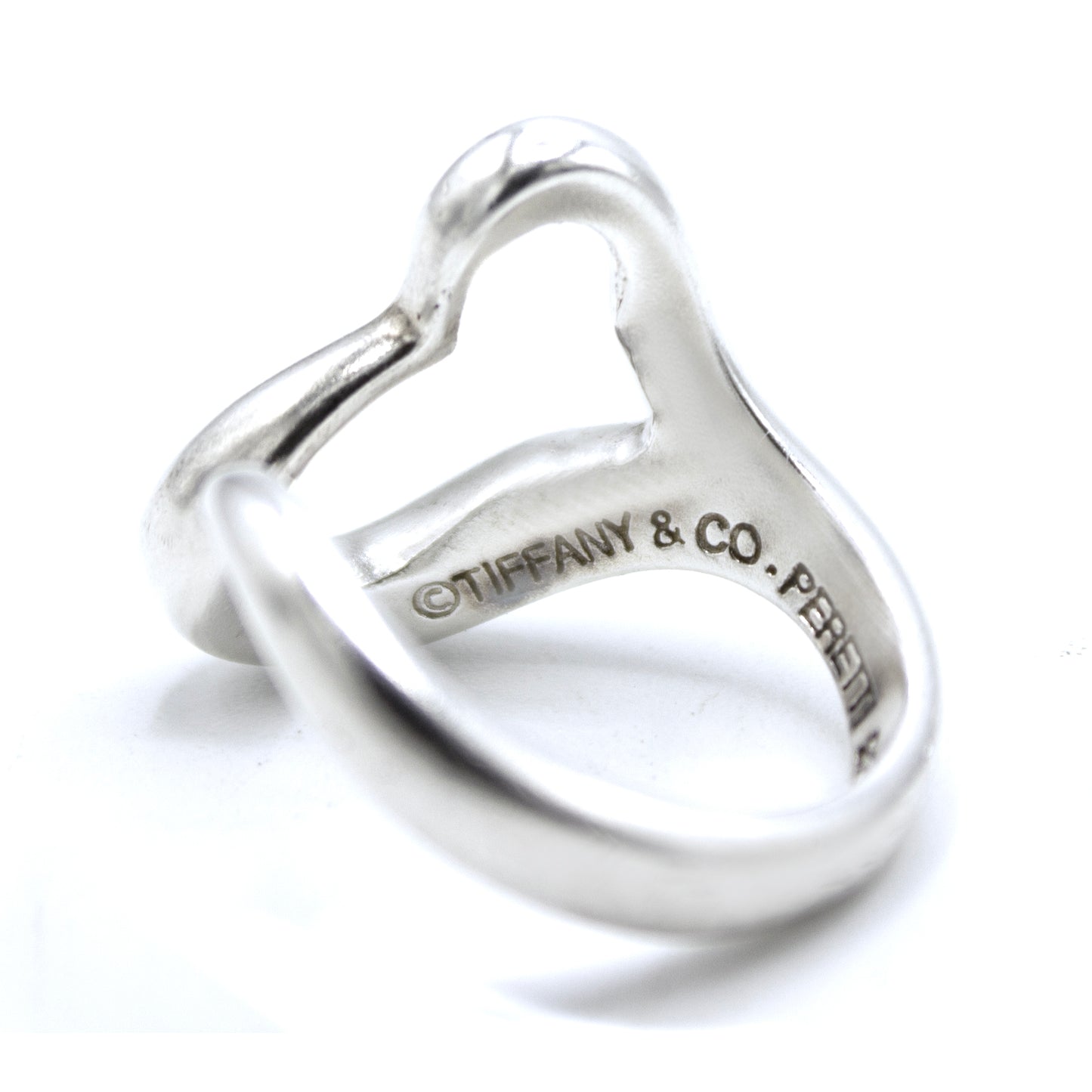 Tiffany & Co Open Heart ring SIZE 53,5