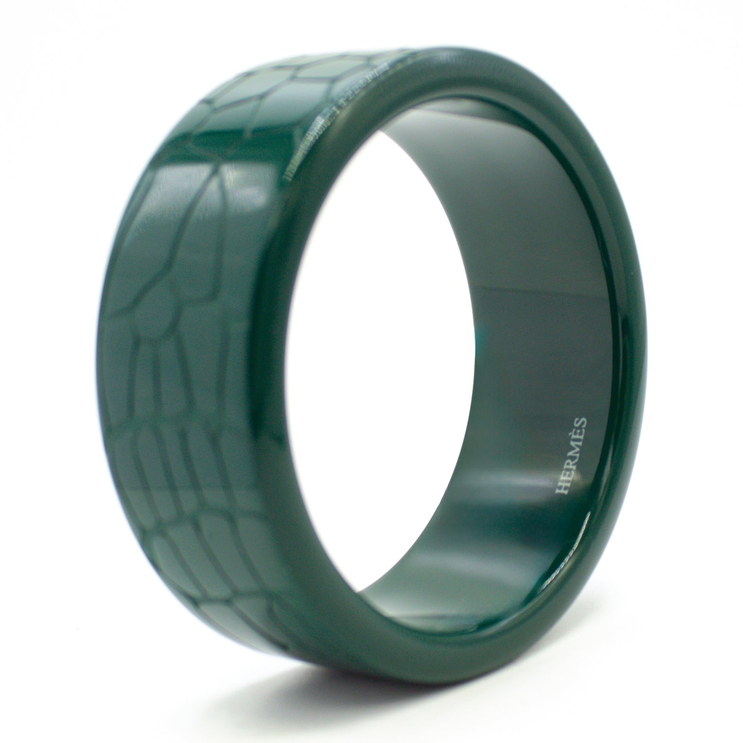 Hermès bois laqué bracelet