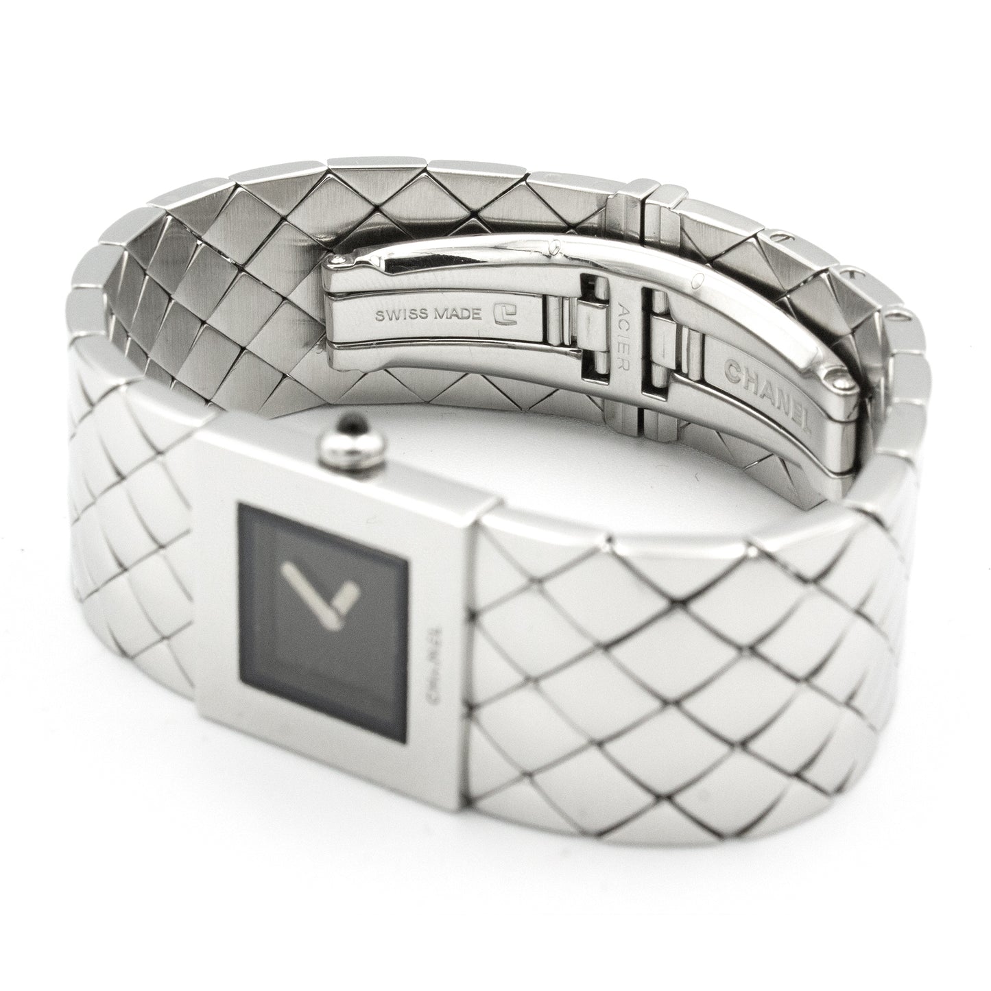 Chanel Matelassée watch steel