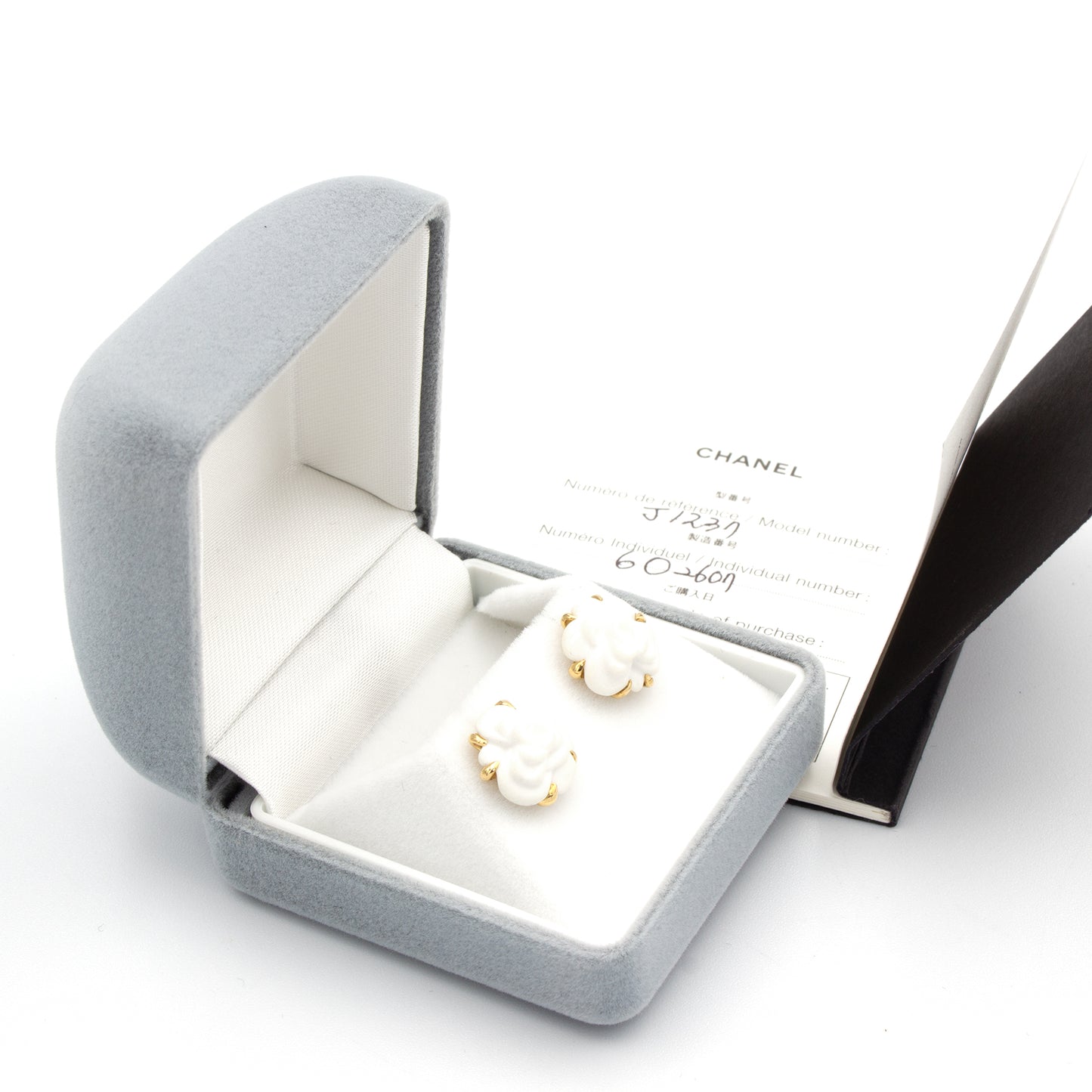 Chanel Camelia earrings