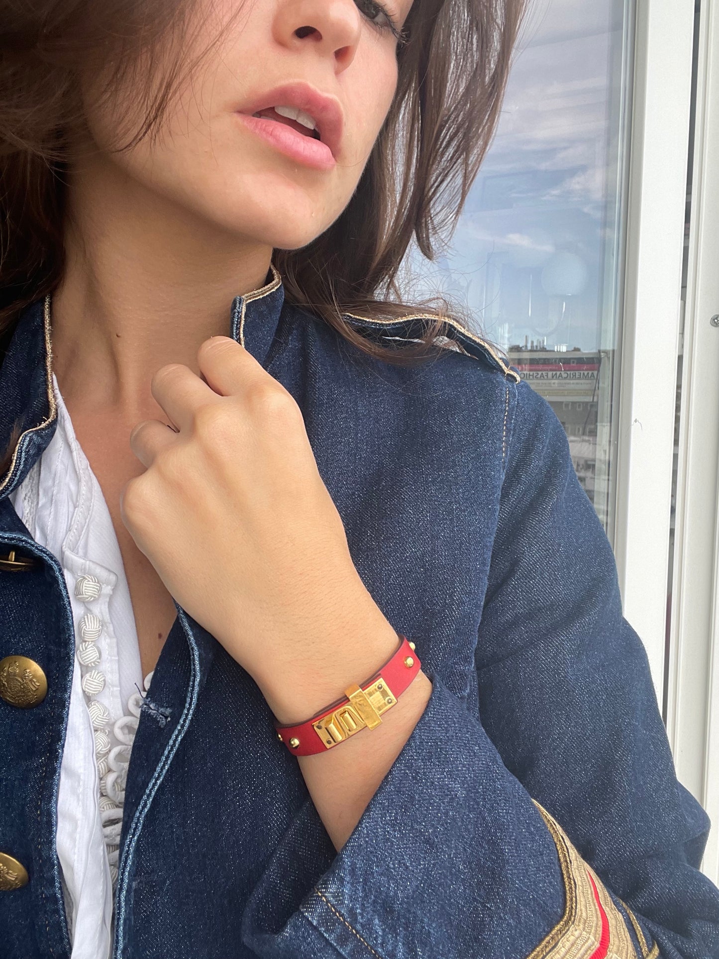 Hermès Mini Dog bracelet