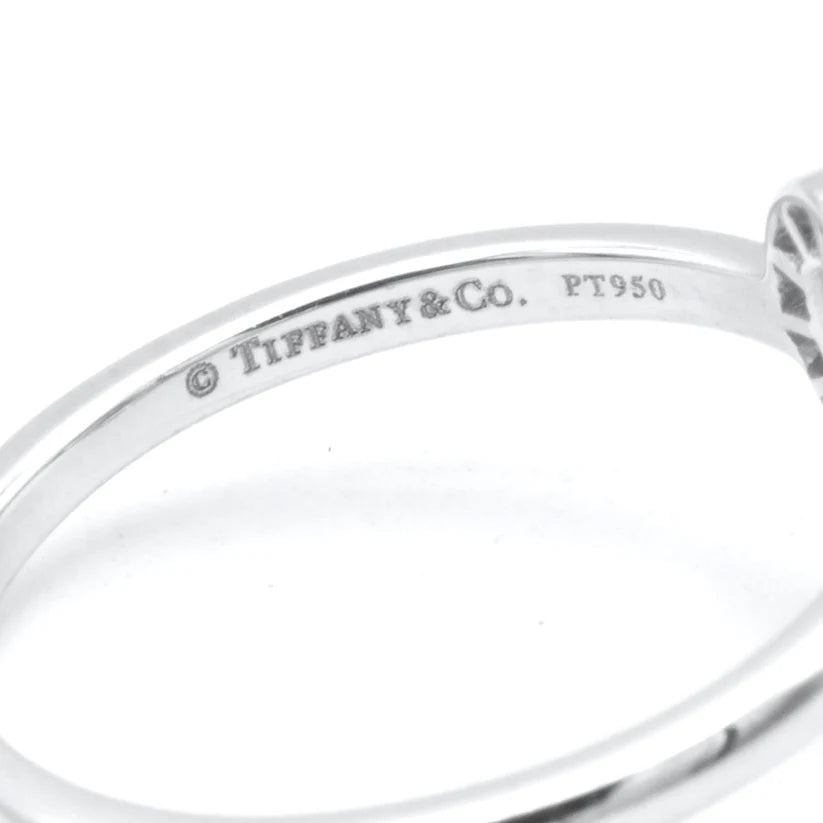 Tiffany & Co open heart Sentimental ring SIZE 50,5