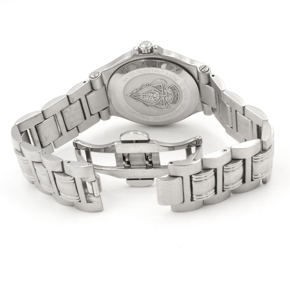 Gucci 9040M steel watch