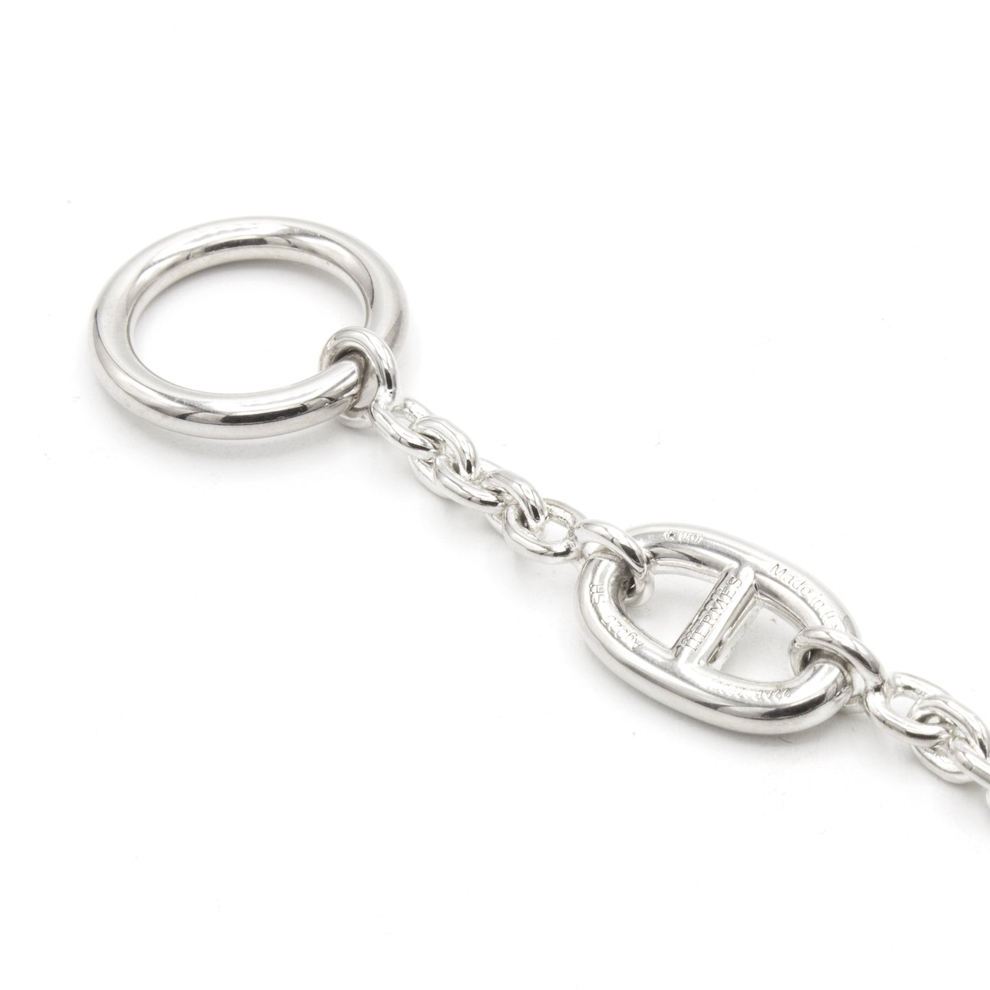 Hermès Farandole silver bracelet