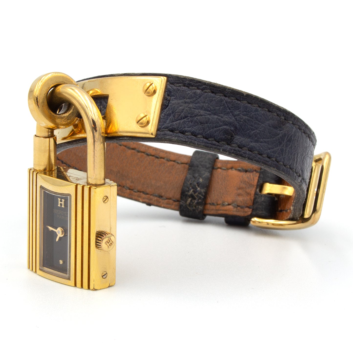 Hermès Kelly plaque or watch