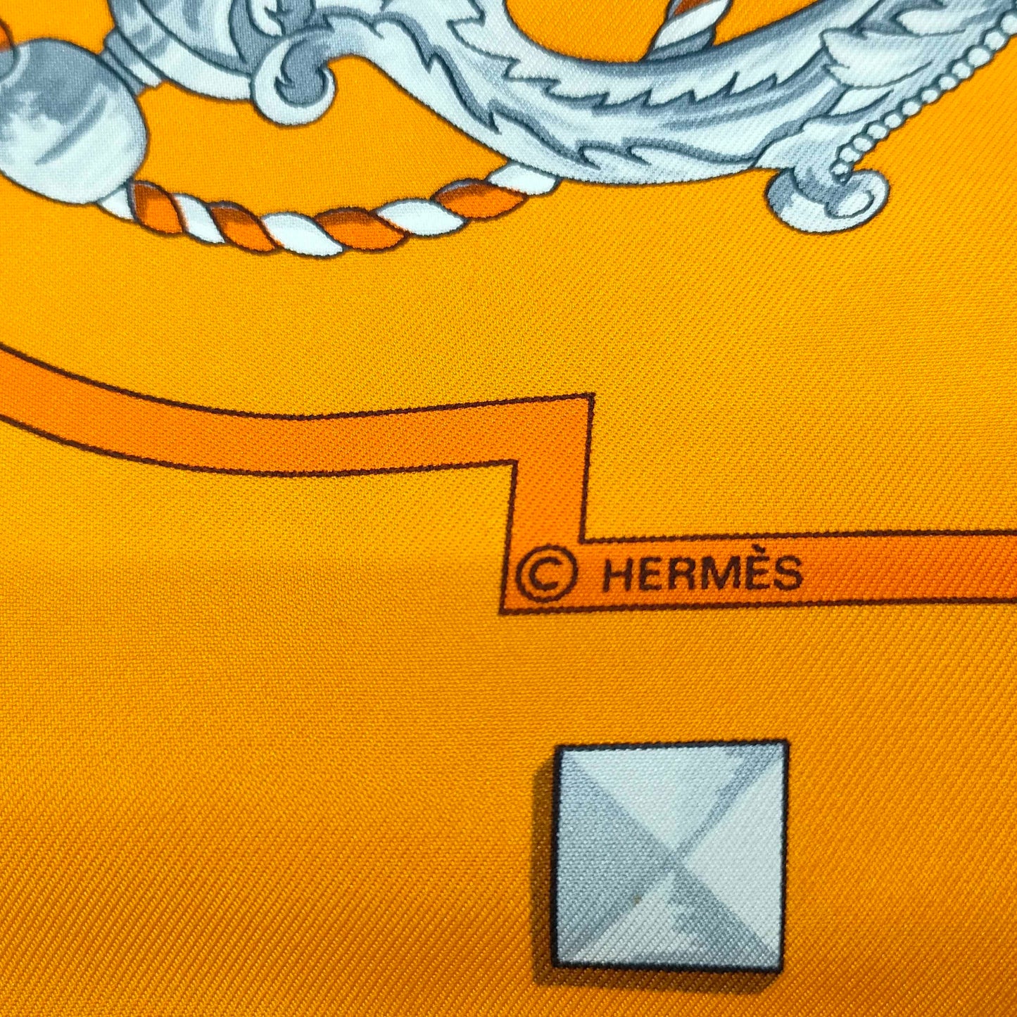 Hermes Carré 90 silk scarf