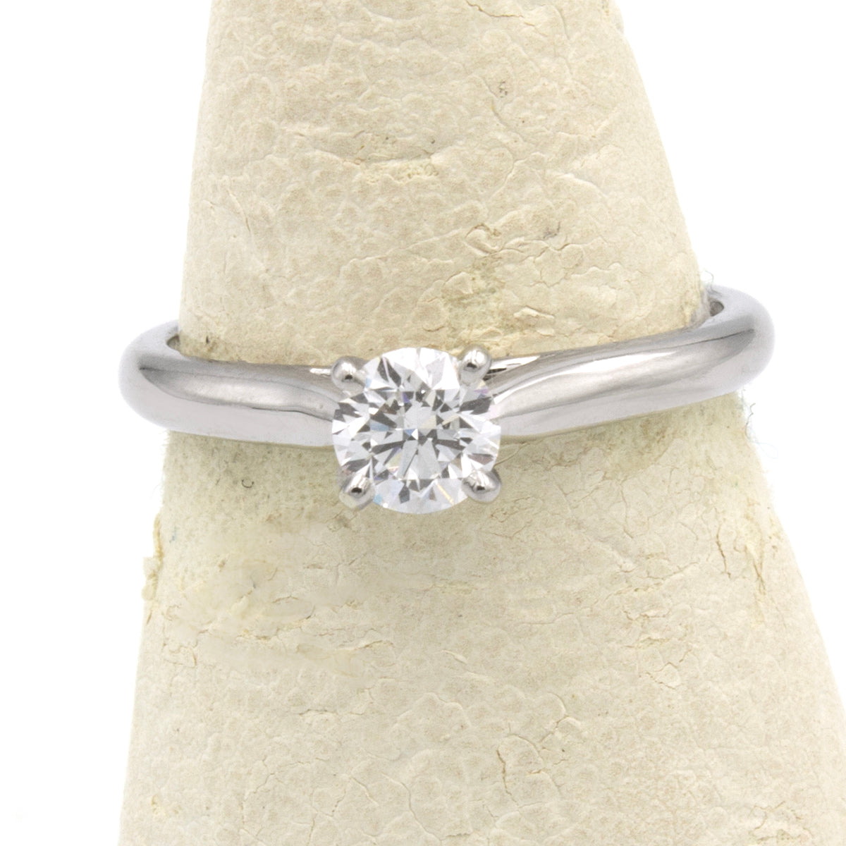 Cartier Solitaire ring 0,34ct Sz 49