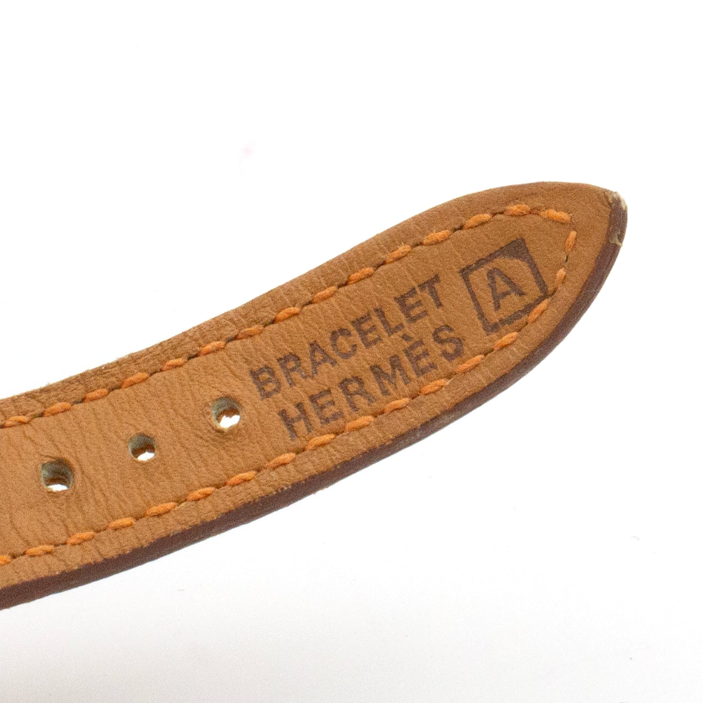 Hermès Kelly orange watch