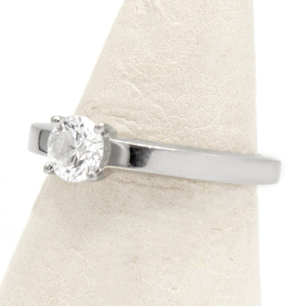 Cartier Solitaire declaration ring 0,46ct Sz 48