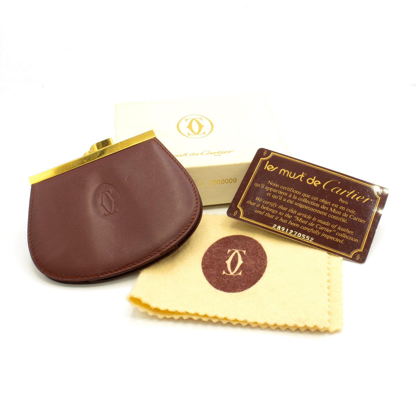 Cartier Must coin purse