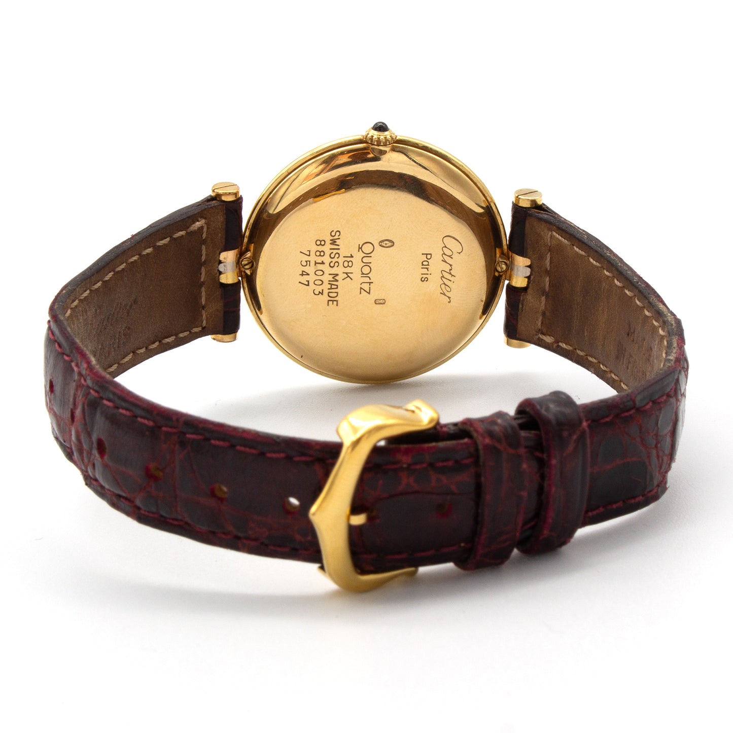 Cartier Vendôme Trinity 18K watch