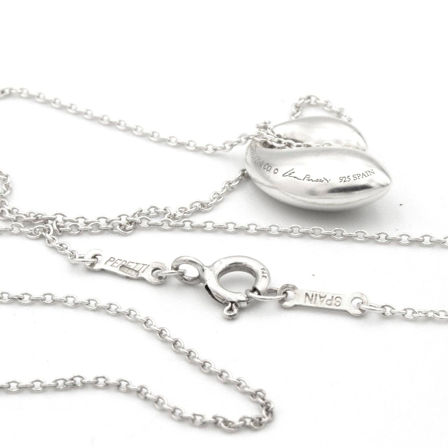 Tiffany & Co Double Teardrop Peretti necklace