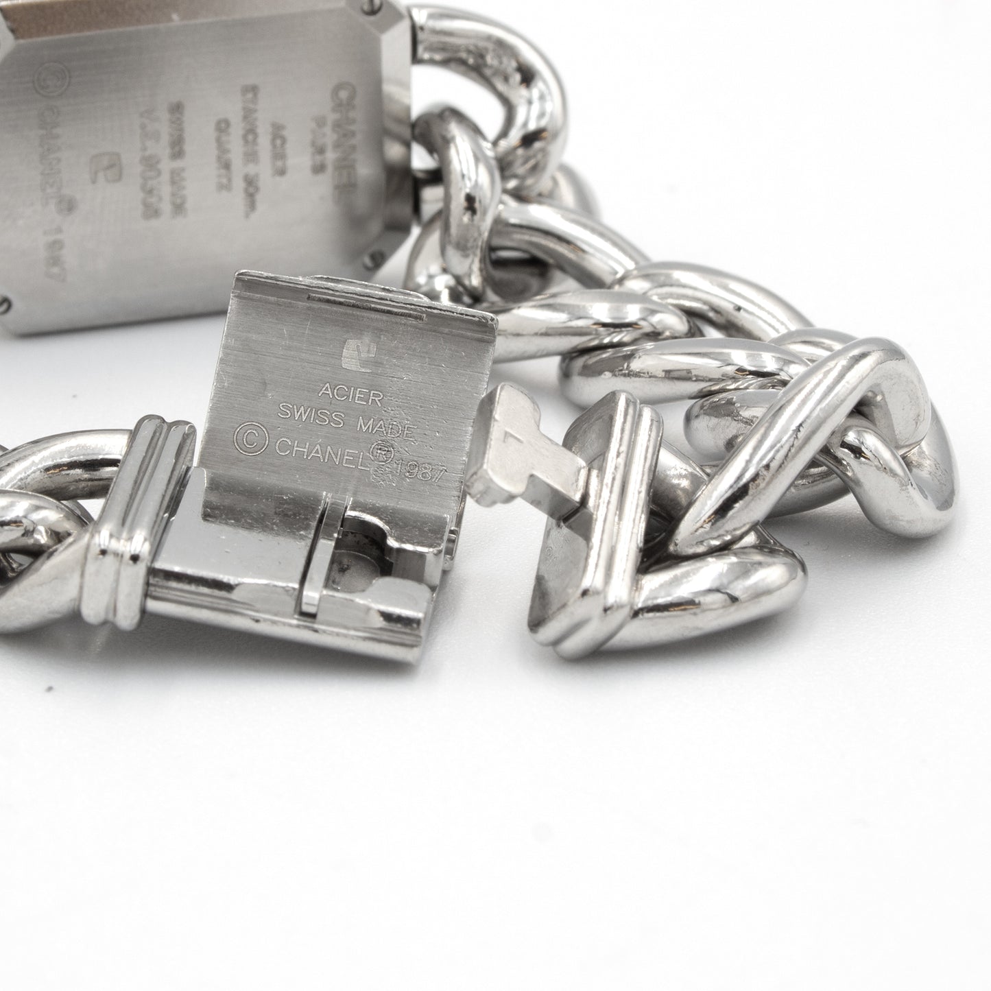 Chanel Premiere Chain Watch Bracelet Size L