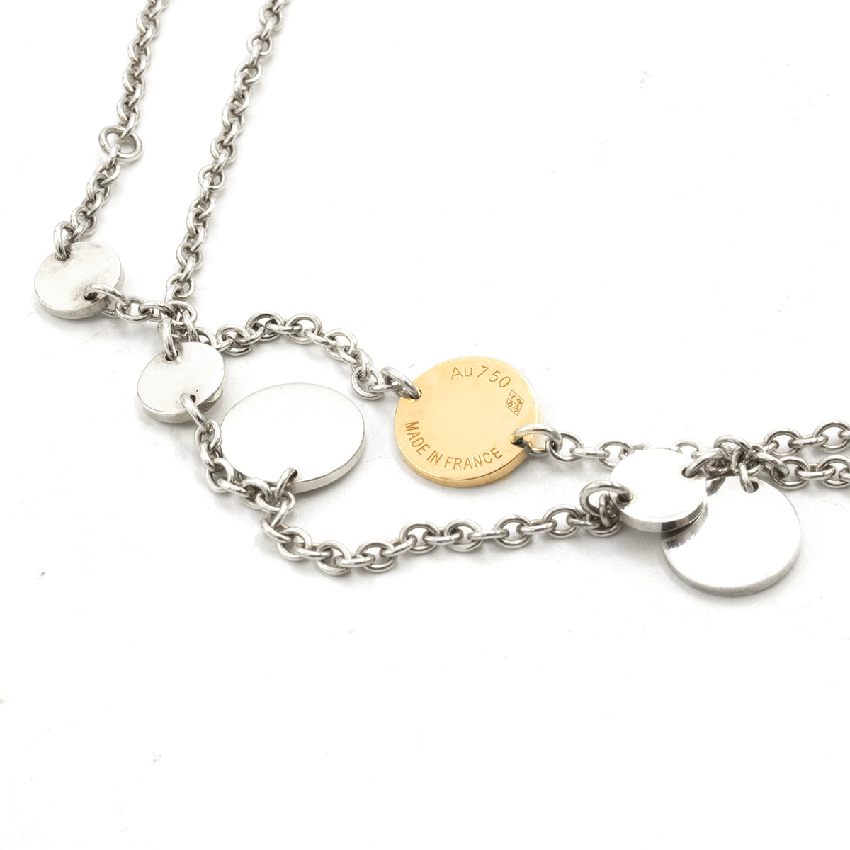 Hermès Ex-Libris 80 long necklace