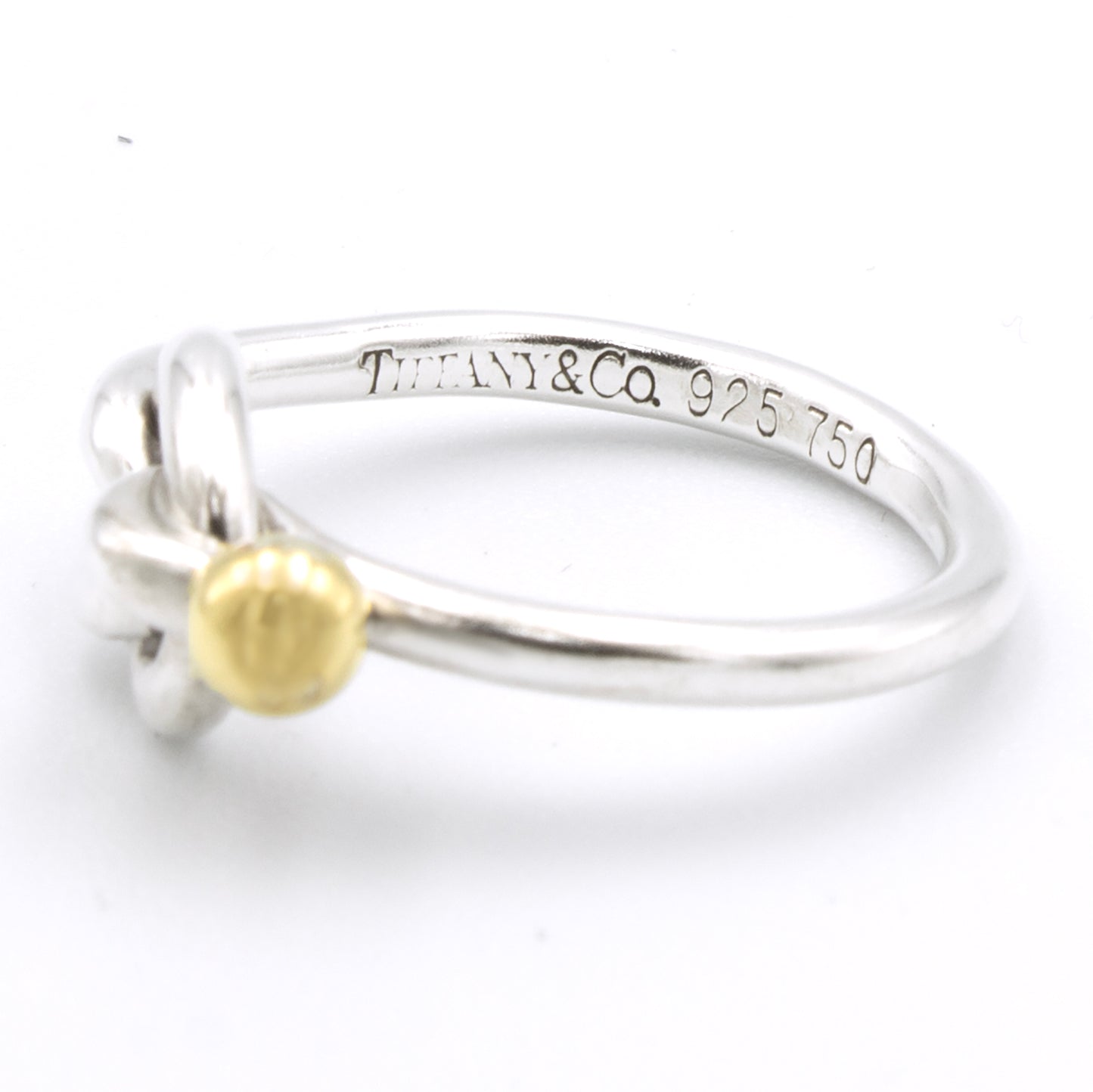 Tiffany & Co Hook & Eye ring SIZE 50