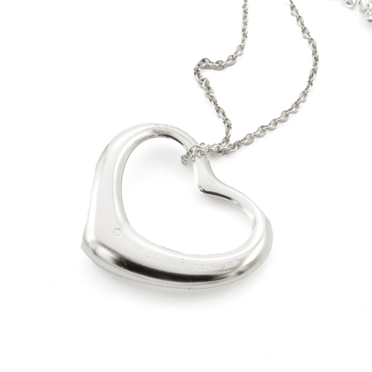 Tiffany & Co Open Heart Necklace - Large Size