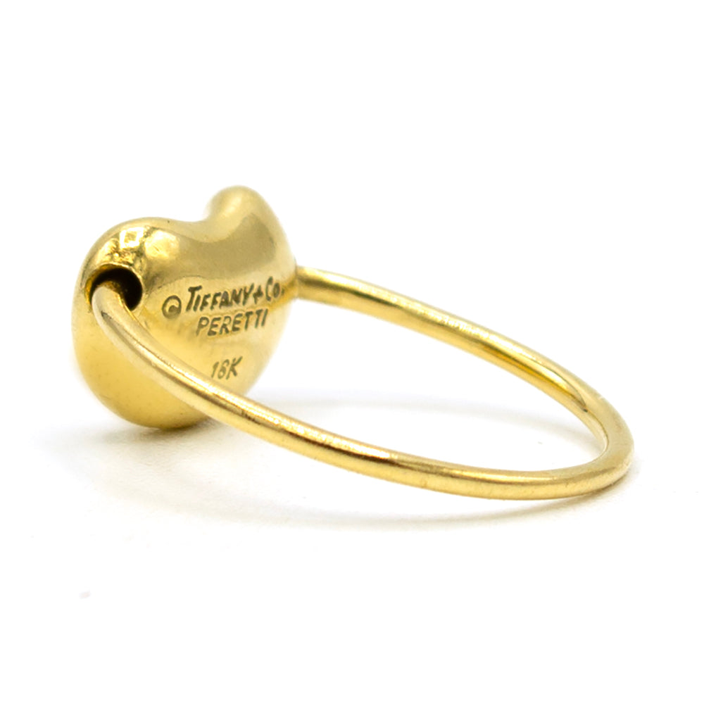 Tiffany & Co 18K Bean ring SIZE 50
