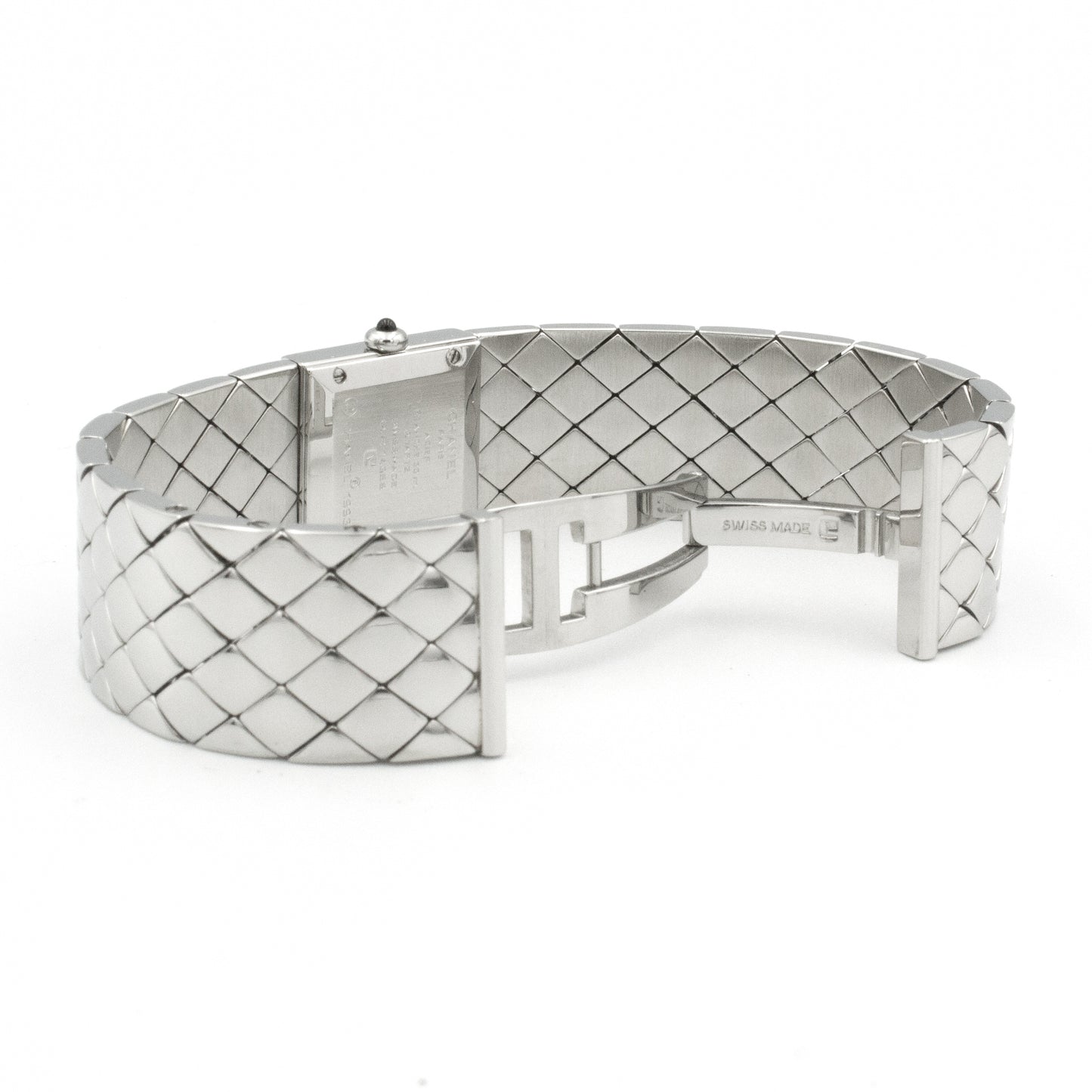 Chanel Matelassée watch steel