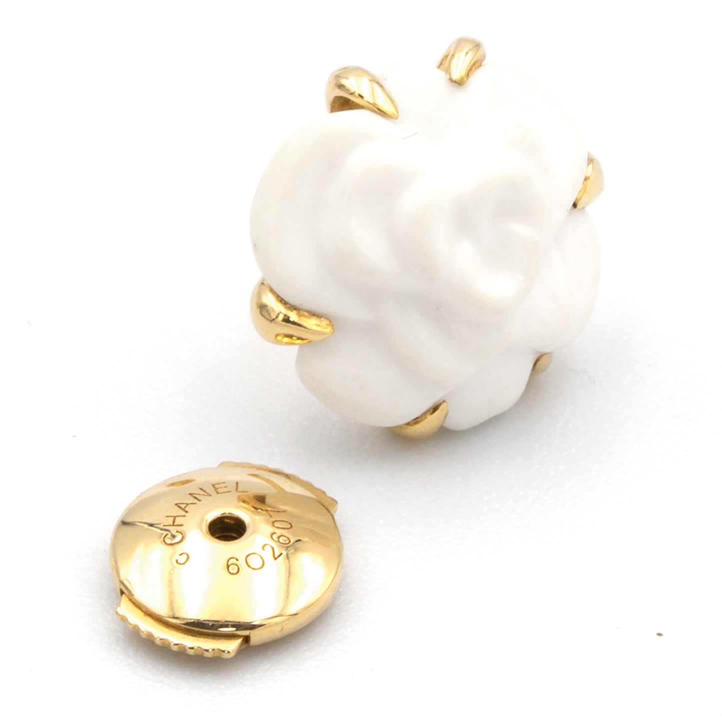 Chanel Camelia earrings