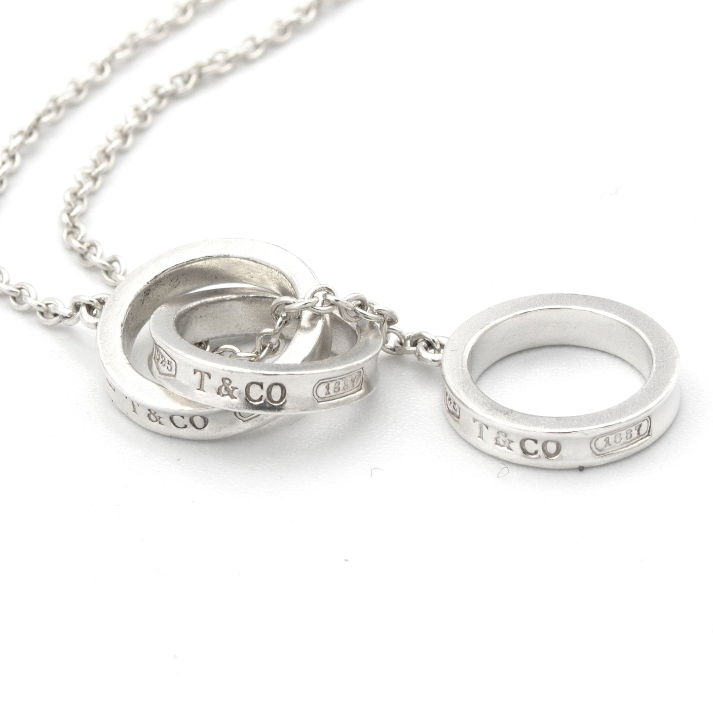 Tiffany & Co.1837 Triple Interlocking Circles neckace