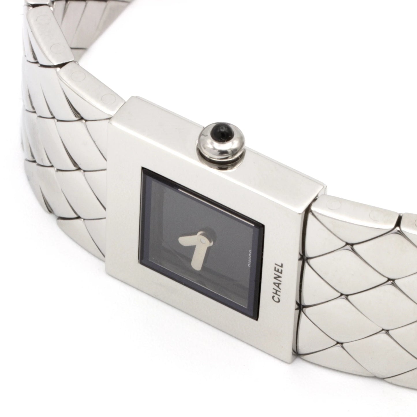 Chanel Matelassée watch steel