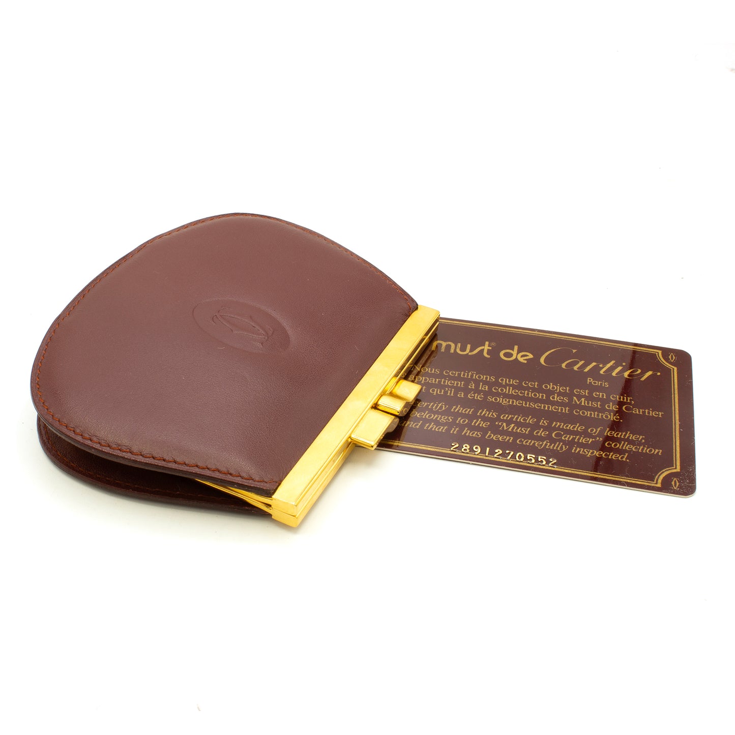 Cartier Must coin purse