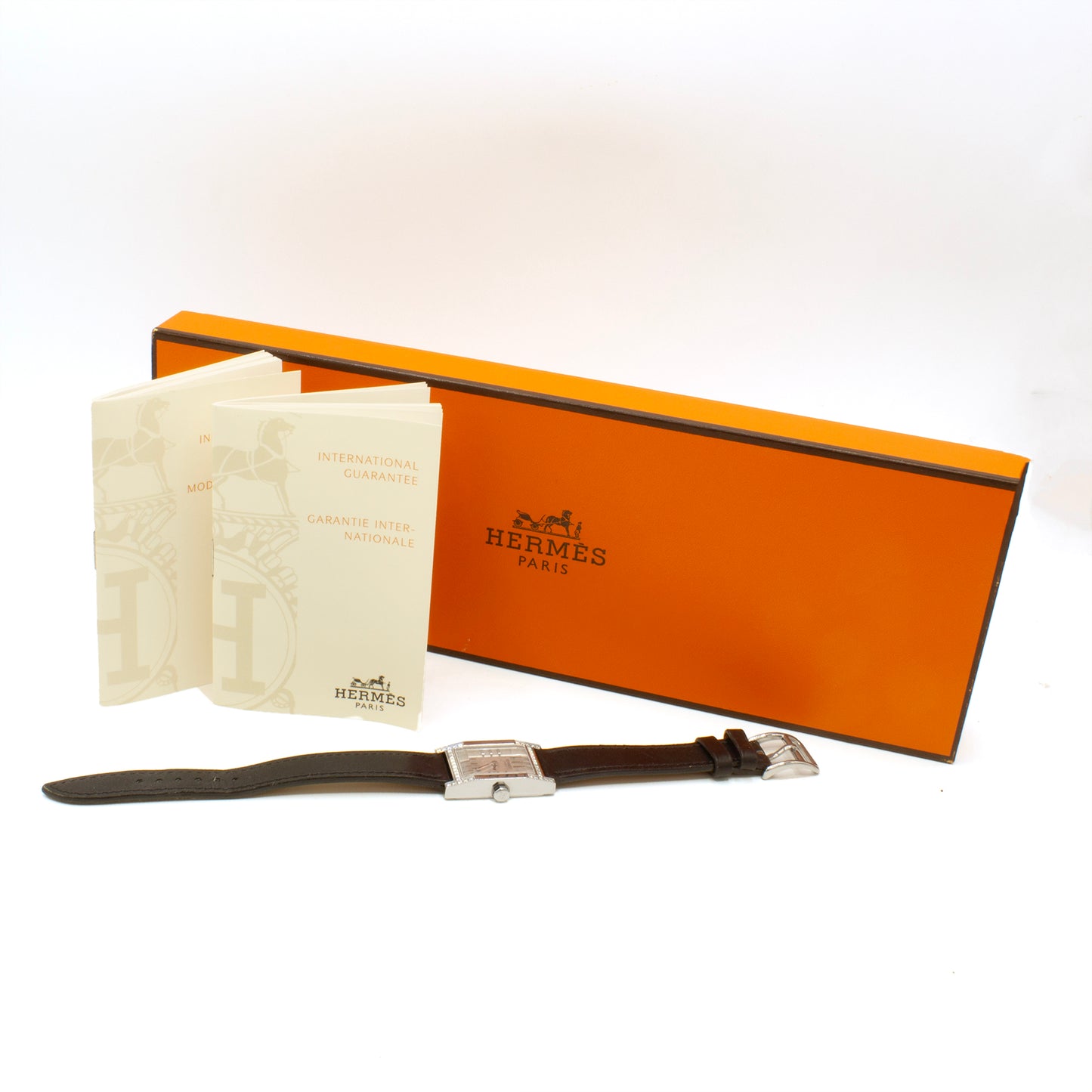 Hermès Tandem TA1.230 diamonds watch