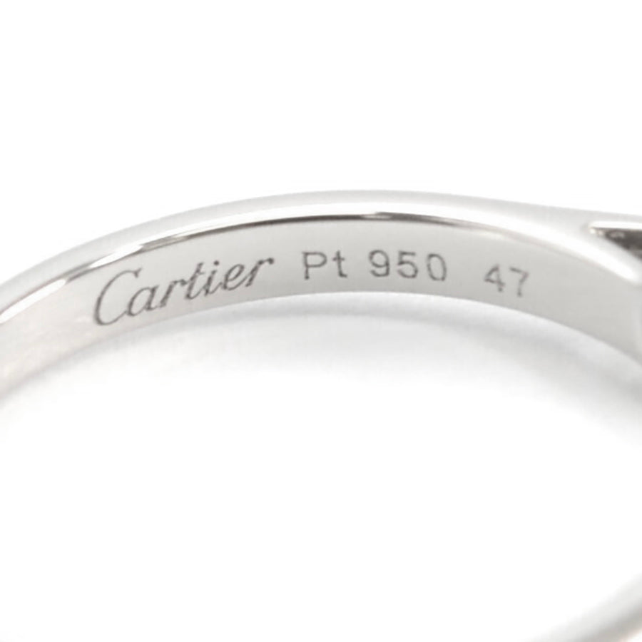 Cartier Solitaire ring 0,29ct Sz 47