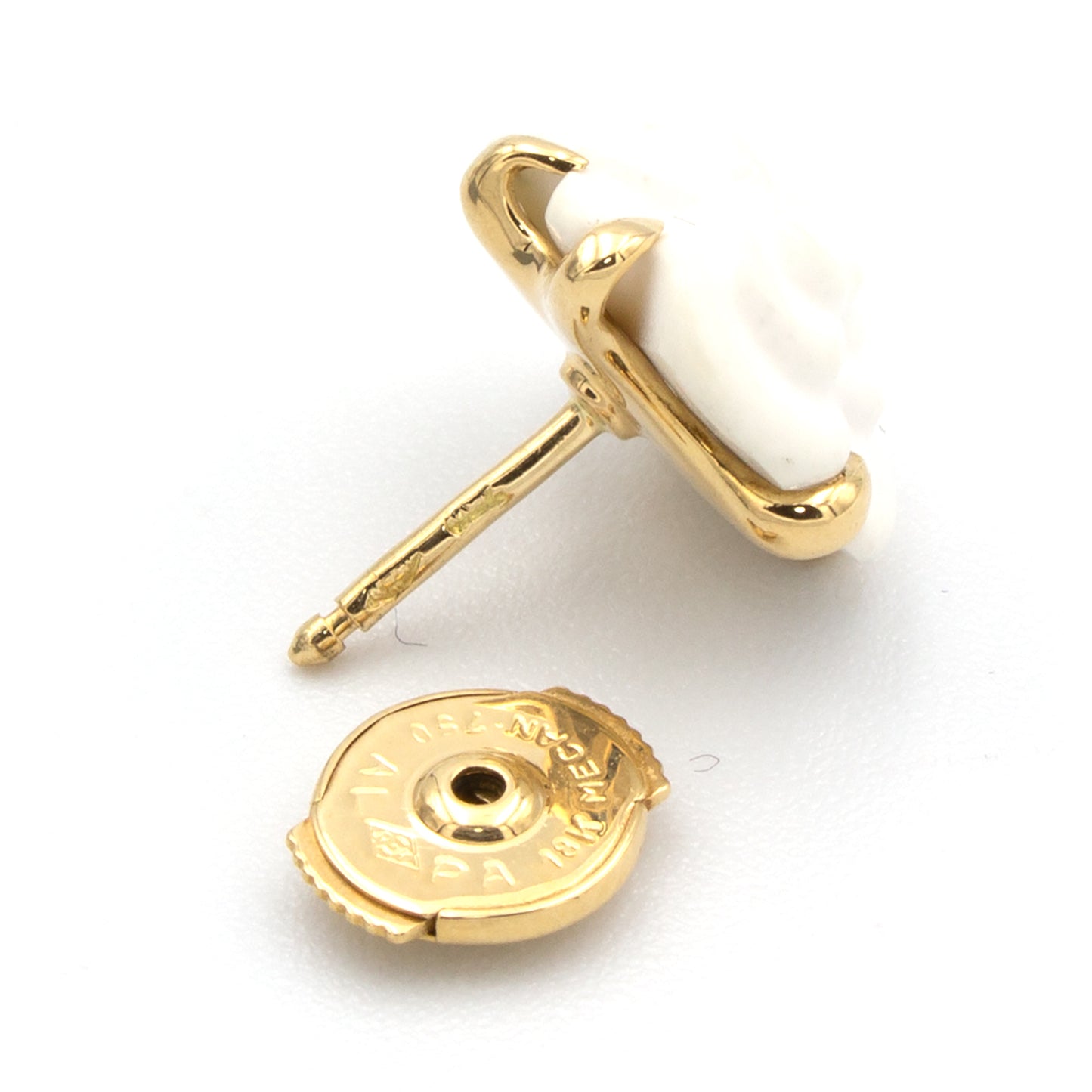 Chanel Camelia earrings